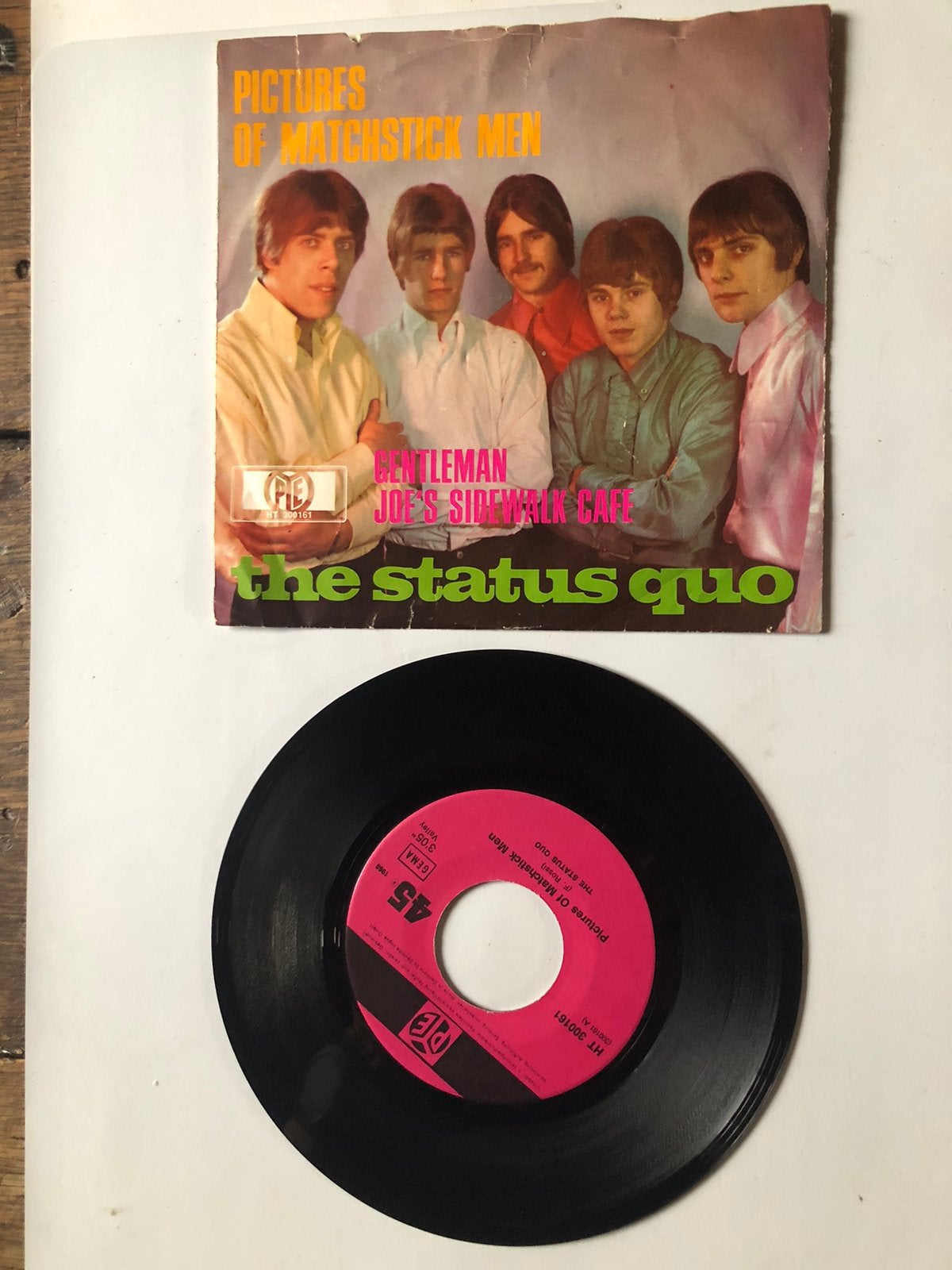 The Status Quo: pictures of matchstick men ( 1968), Verzenden, Zo goed als nieuw