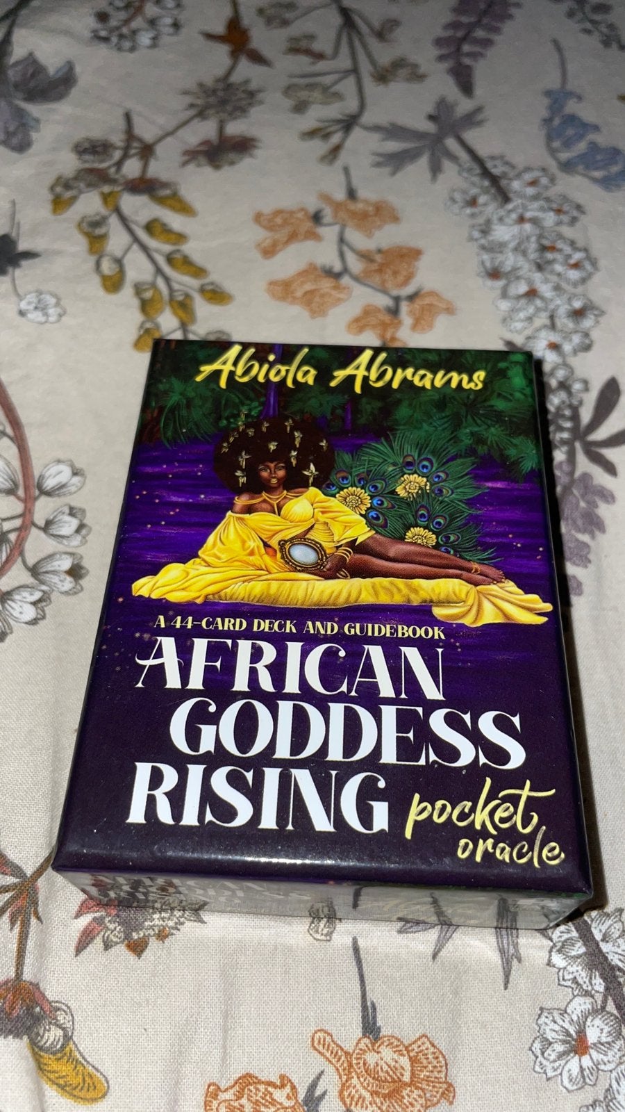 Africa goddes rising pockeg oracle, Livres, Enlèvement, Utilisé, Tarot ou Tirage de Cartes, Autres types