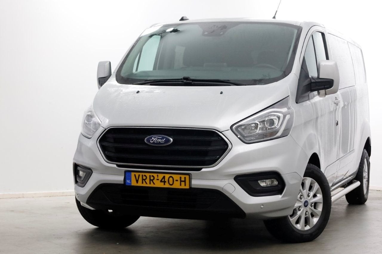 Ford Transit Custom 2.0 TDCI 130pk L2H1 Limited D.C. Airco/N, Bedrijf, 205 g/km, Ford, Te koop