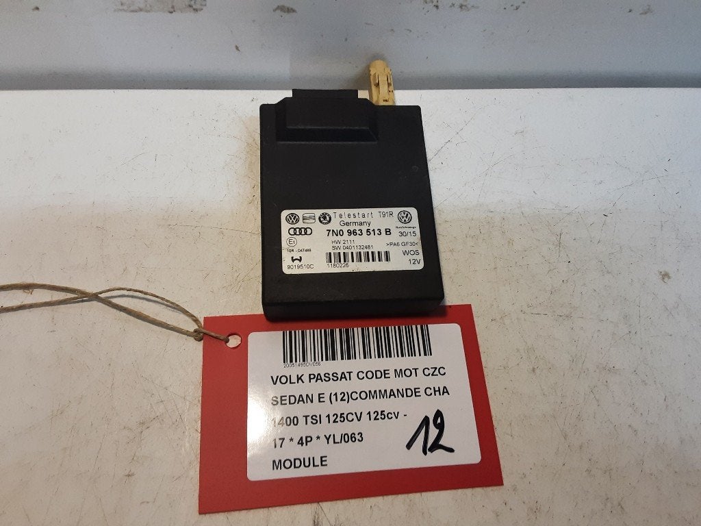UNITE ELECTRONIQUE Volkswagen Passat (3G2) (7N0963513B), Volkswagen, Volkswagen AG, Utilisé, Kundenbetreuung@volkswagen.de