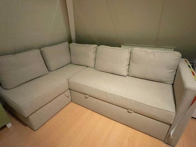 IKEA FÅGELBO hoekslaapbank, Ophalen, Gebruikt, Stof, Modern - Tijdloos