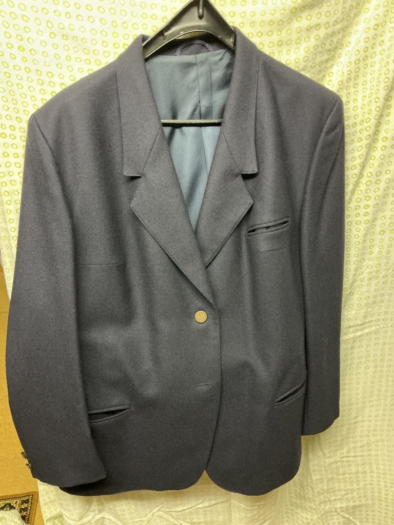 Dames vest, Ophalen, Gedragen, Maat 46/48 (XL) of groter, Blauw