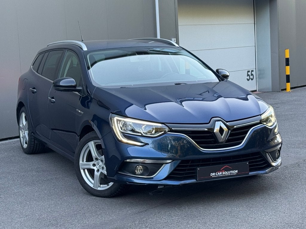 Renault Megane Limited 1.2Tce 119Dkm 2018 euro6B, Auto's, Stof, 4 cilinders, Blauw, 1198 cc