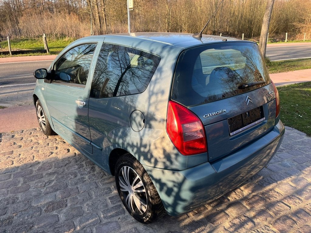 Citroën C2 1.4i / 193.454 km / benzine, Autos, Argent ou Gris, Achat, Entreprise, Boîte manuelle