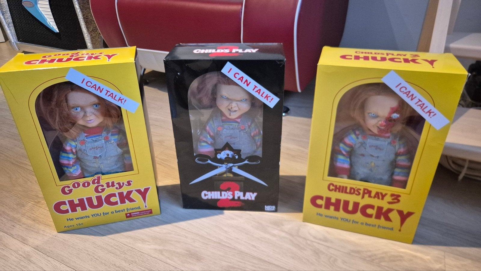 Originele Chucky poppen., Verzamelen, Ophalen
