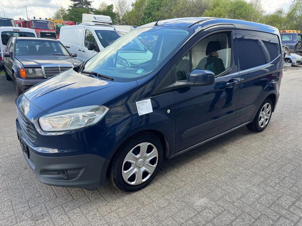 Ford Transit Courier *EURO 5-BELGIAN ORIGINE-AIRCO*, Auto's, Euro 5, Gebruikt, 95 pk, Blauw