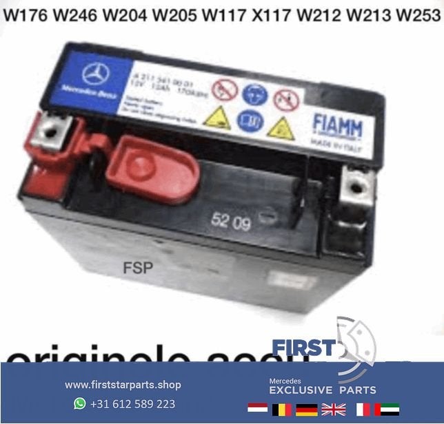 Mercedes BACKUP ACCU W176 W246 W117 W156 W212 W204 origineel