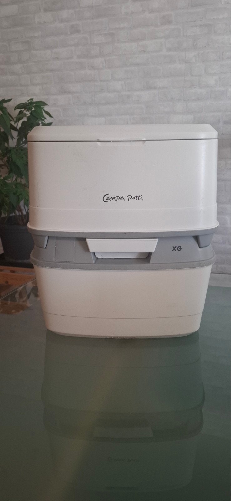 chemisch toilet van Campa poti GX., Caravans en Kamperen, Ophalen, Gebruikt
