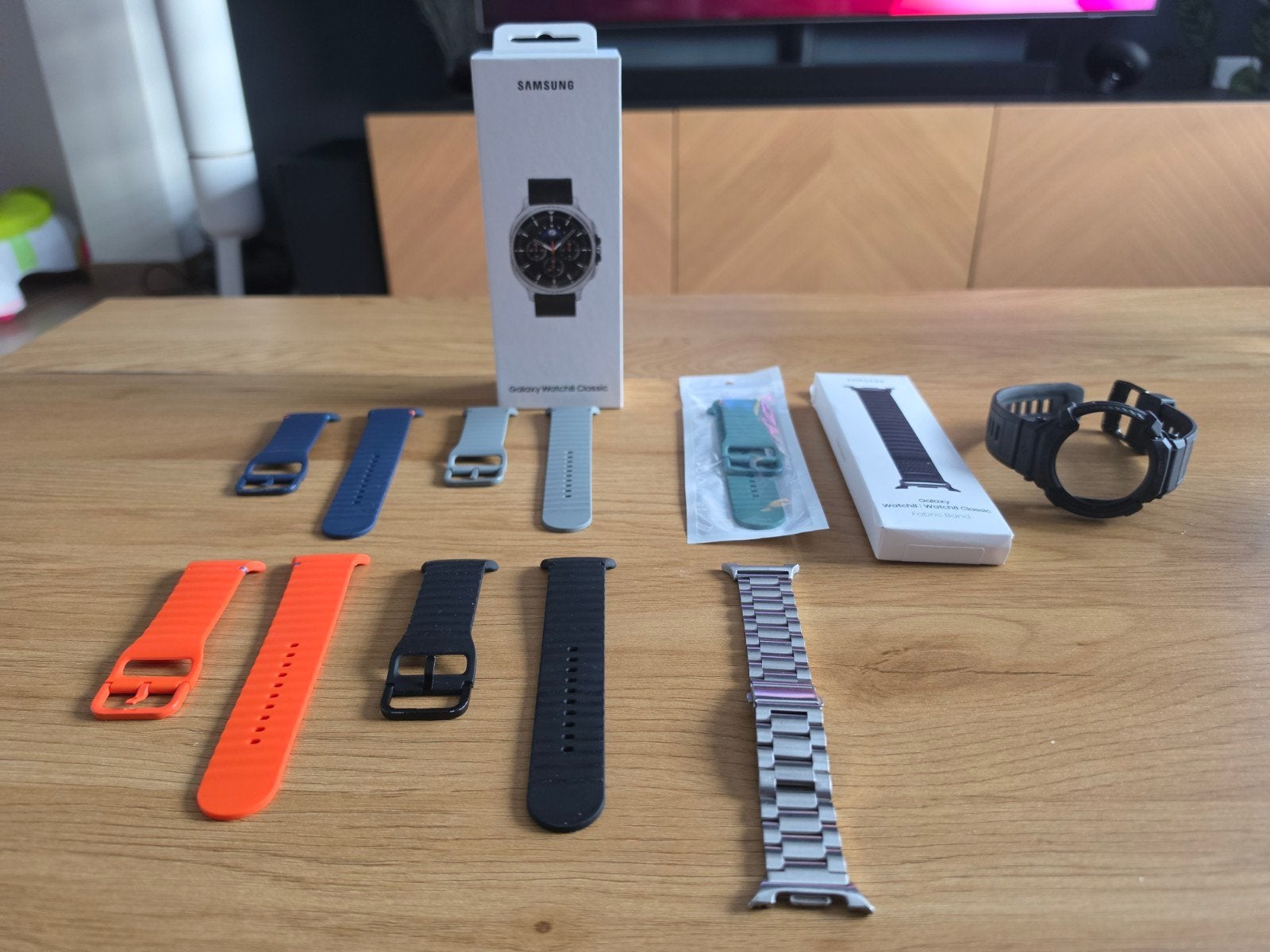 Galaxy watch classic ( serie8), Telecommunicatie, Ophalen, Zo goed als nieuw