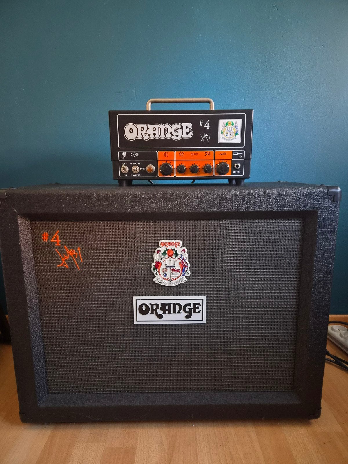 Orange Signature 4 Jim Root Terror Guitar Amplifier Half Sta, Muziek en Instrumenten, Versterkers | Bas en Gitaar, Ophalen, Zo goed als nieuw