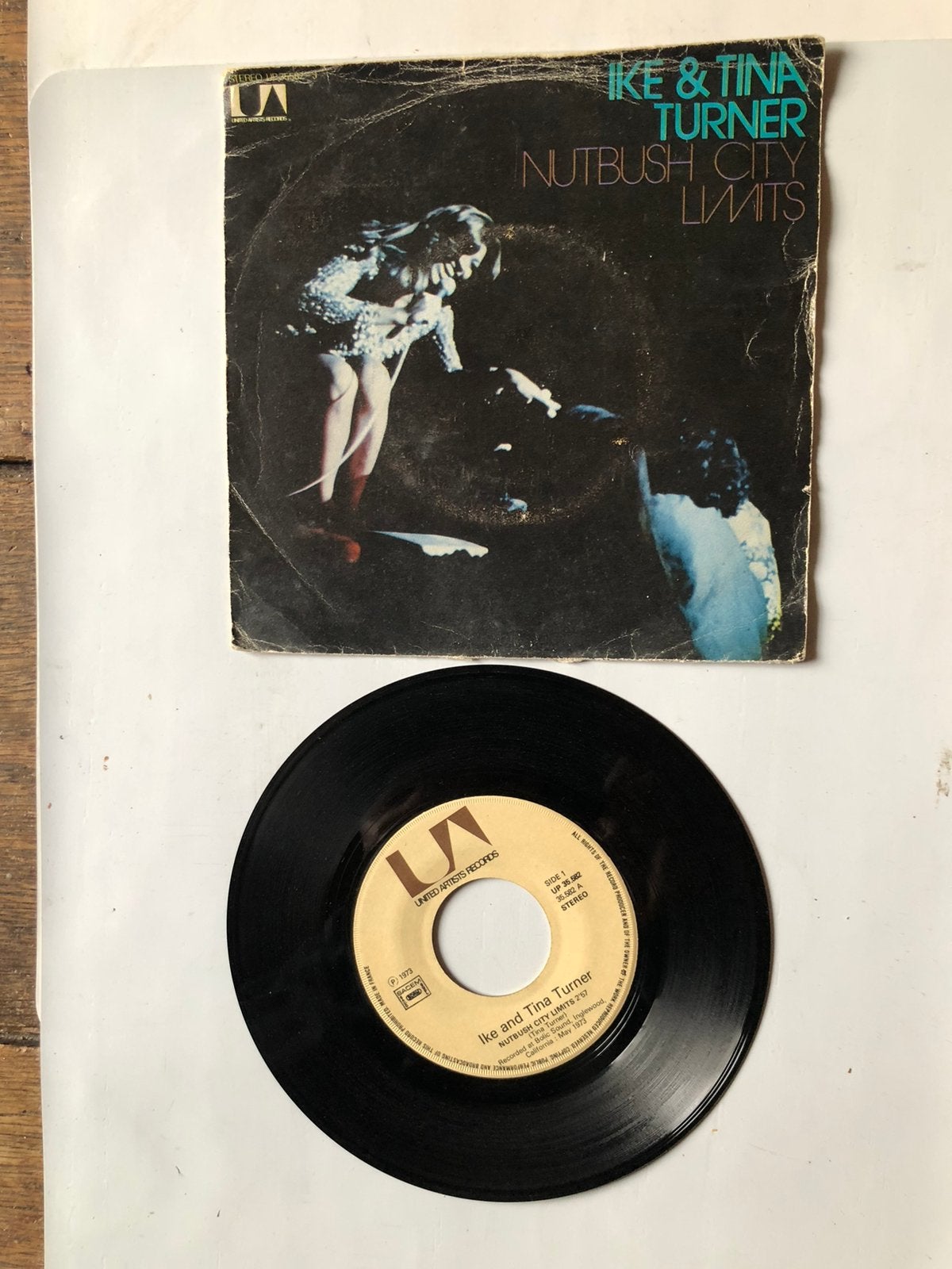 Ike & Tina Turner : Notbush city limits ( 1972), Verzenden