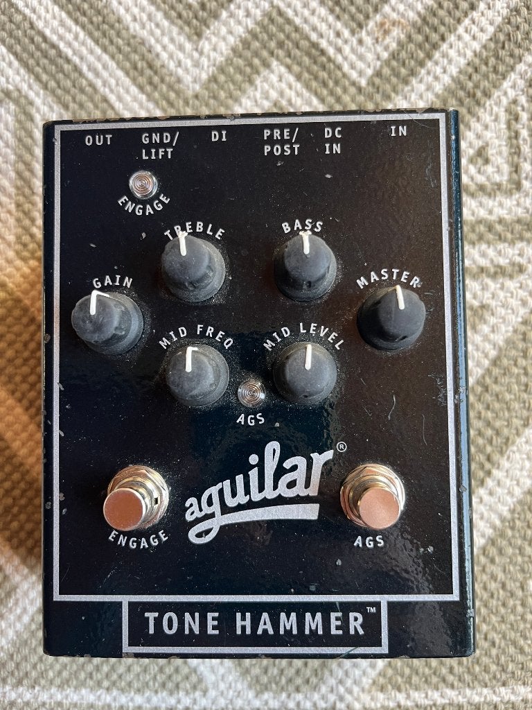 Aguilar Tone Hammer Preamp / DI (V1), Muziek en Instrumenten, Ophalen of Verzenden, Gebruikt, Basgitaar