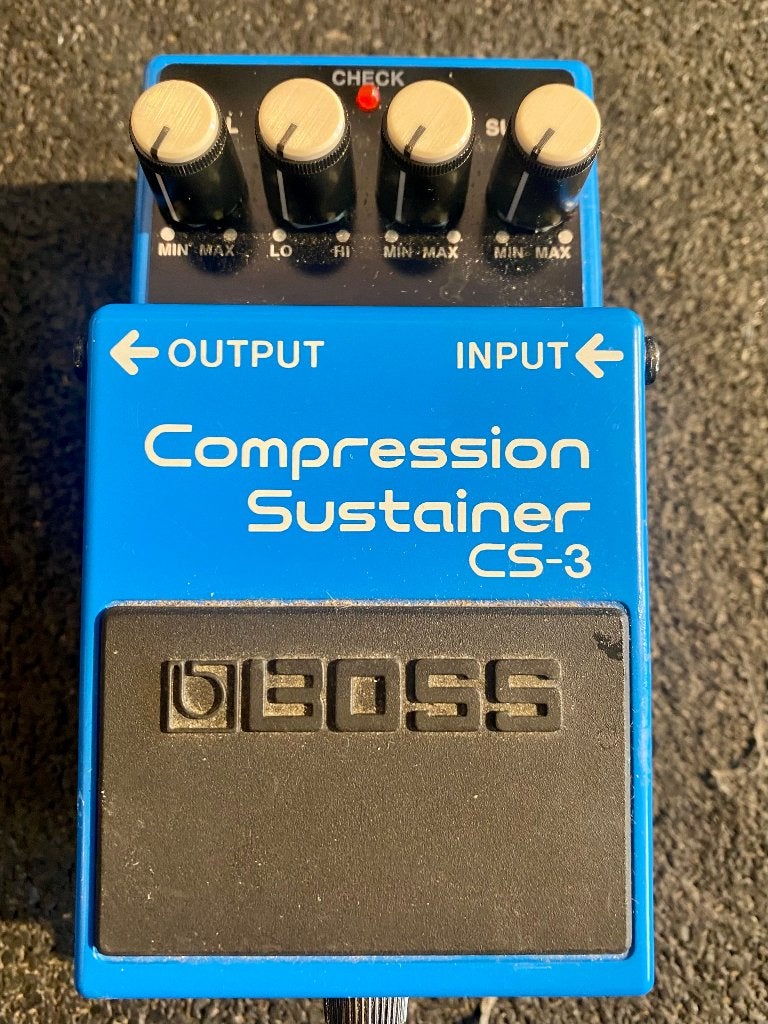 BOSS - CS3, Muziek en Instrumenten, Ophalen of Verzenden, Zo goed als nieuw, Compressor