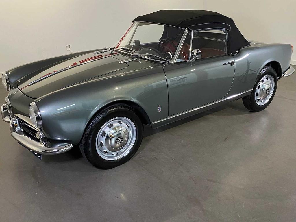 Alfa Romeo Giulietta Spider Cabriolet Oldtimer, Auto's, Cabriolet, Bedrijf, Handgeschakeld, Alfa Romeo