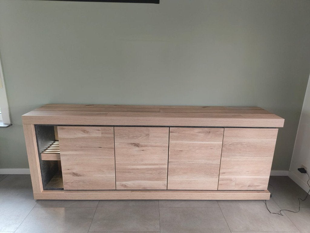 Dressoir/Buffetkast, 25 à 50 cm, 200 cm ou plus, Comme neuf, Enlèvement
