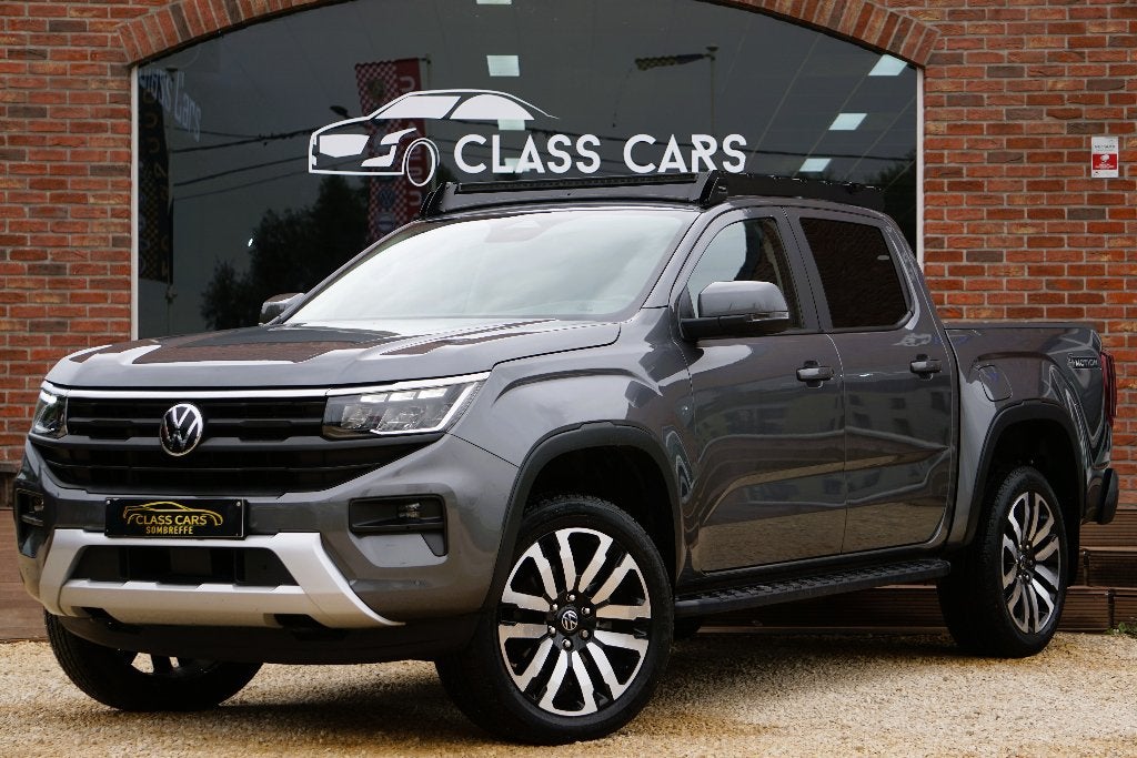VOLKSWAGEN AMAROK 2.0 TDi 4Motion TVA RECUP AUTO CAM CARPLAY, Auto's, Volkswagen, Automaat, Dealer onderhouden, Stof, 4 cilinders