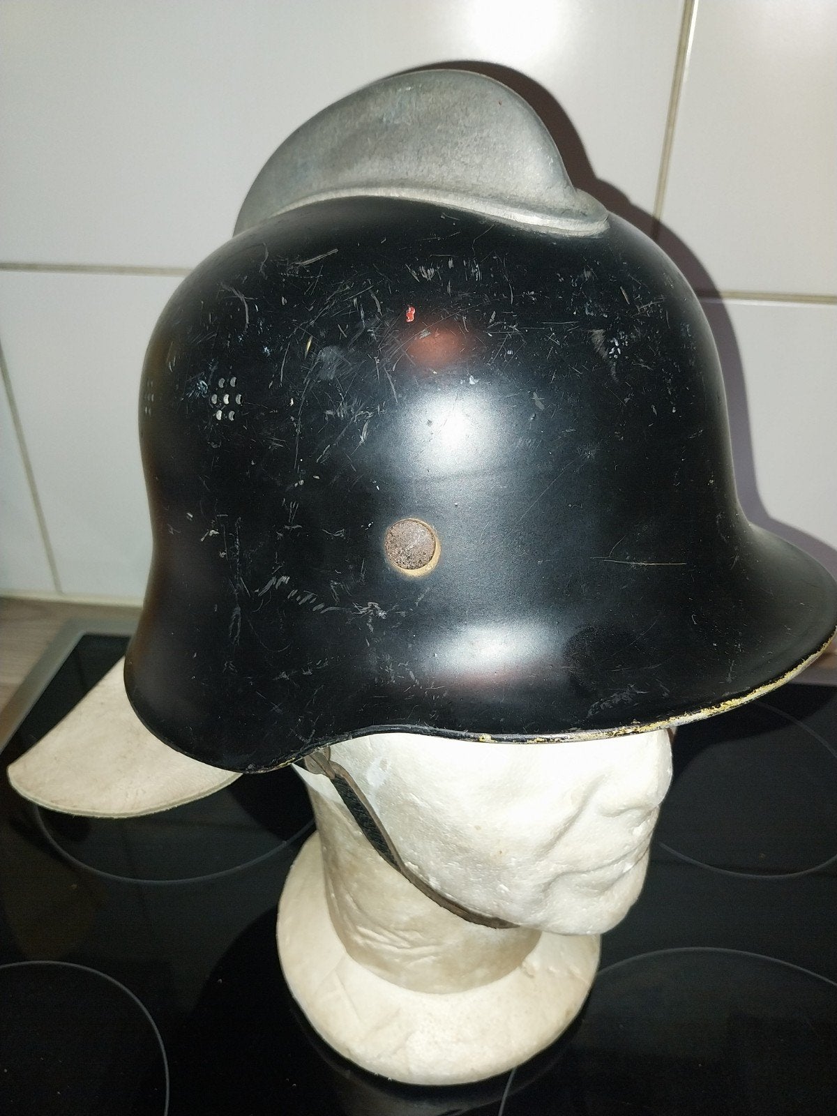 Duitse brandweerhelm, Verzamelen, Militaria | Algemeen, Ophalen of Verzenden, Overige soorten, Helm of Baret