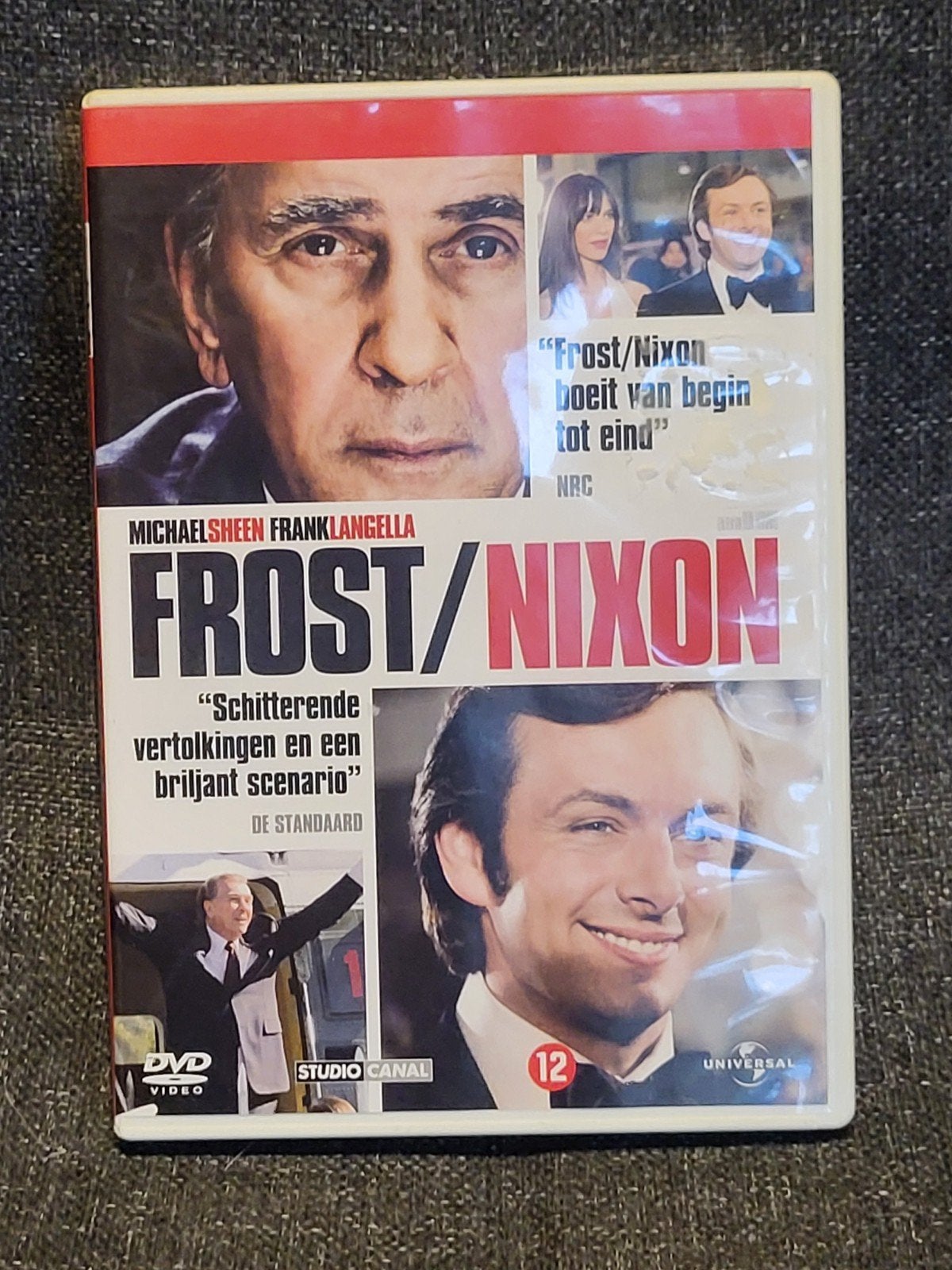 dvd "Frost/Nixon", CD & DVD, Enlèvement ou Envoi, Anglais, Néerlandais, Utilisé