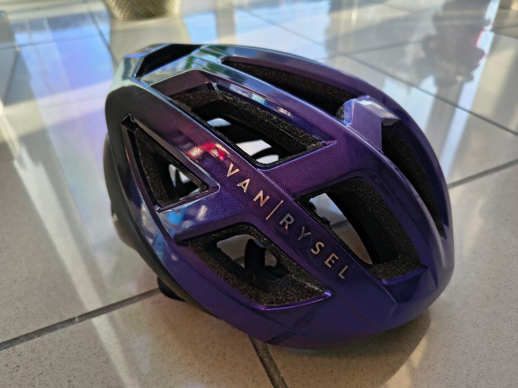 Casque de vélo Van Rysel violet *Parfait état*, Enlèvement ou Envoi, Comme neuf, Fille