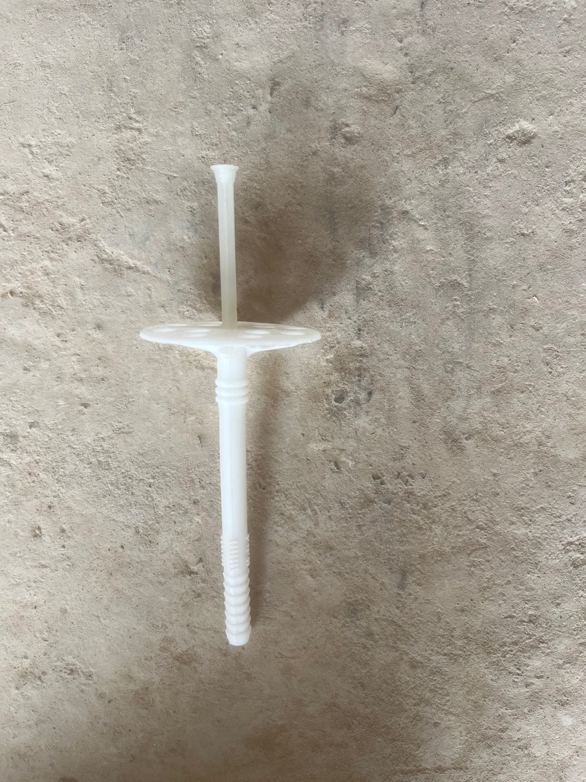 Isolatieplug 12cm met kunststofnagel, Handtassen en Accessoires, Piercings, Ophalen, Zo goed als nieuw