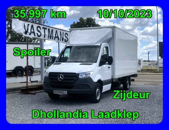 Mercedes-Benz Sprinter 315 38.750€ +BTW / Laadklep + Zijdeur, Auto's, 4 deurs, 1951 cc, 4 cilinders, Wit