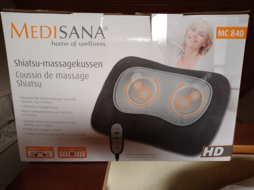 coussin de massage medisana shiatsu neuf, Sport en Fitness, Massageproducten, Ophalen
