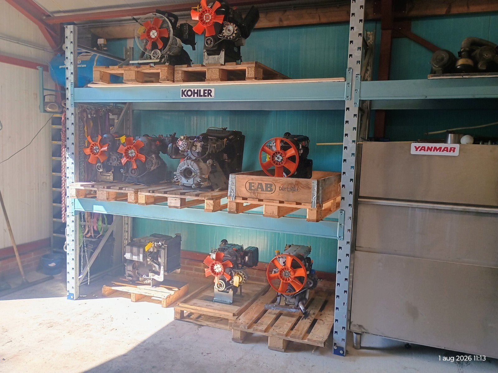 moteurs diesel industriels Lombardini LDW, Bricolage & Construction, Enlèvement, Comme neuf, Moteur diesel, 1800 tpm ou plus