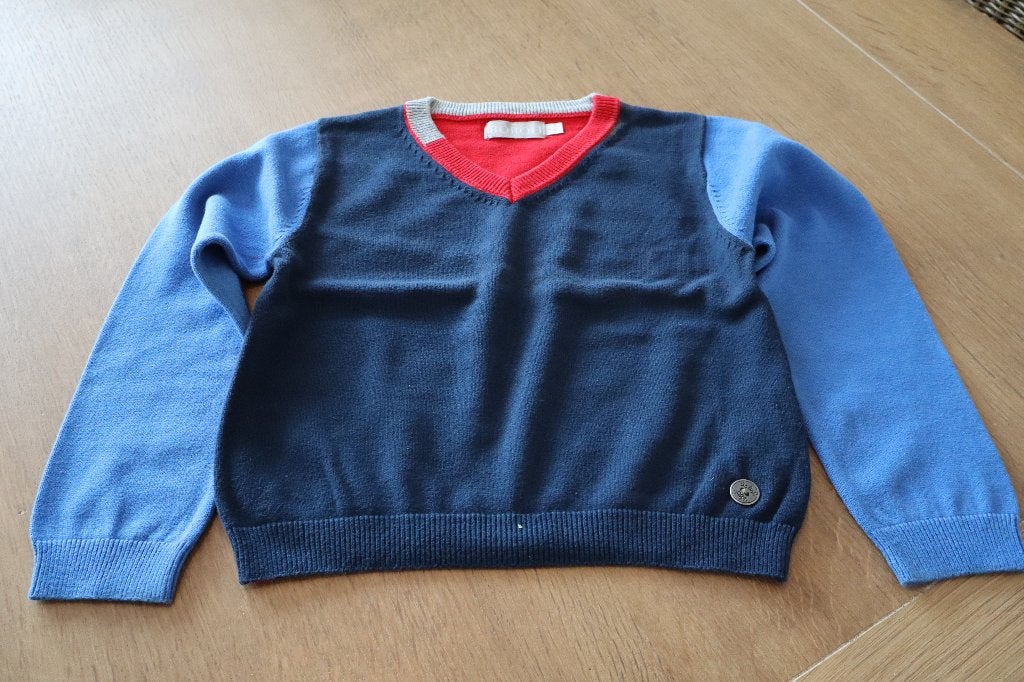 Trui maat 104 ( 2 stuks voor 9€), Enlèvement, Utilisé, Garçon, Pull ou Veste