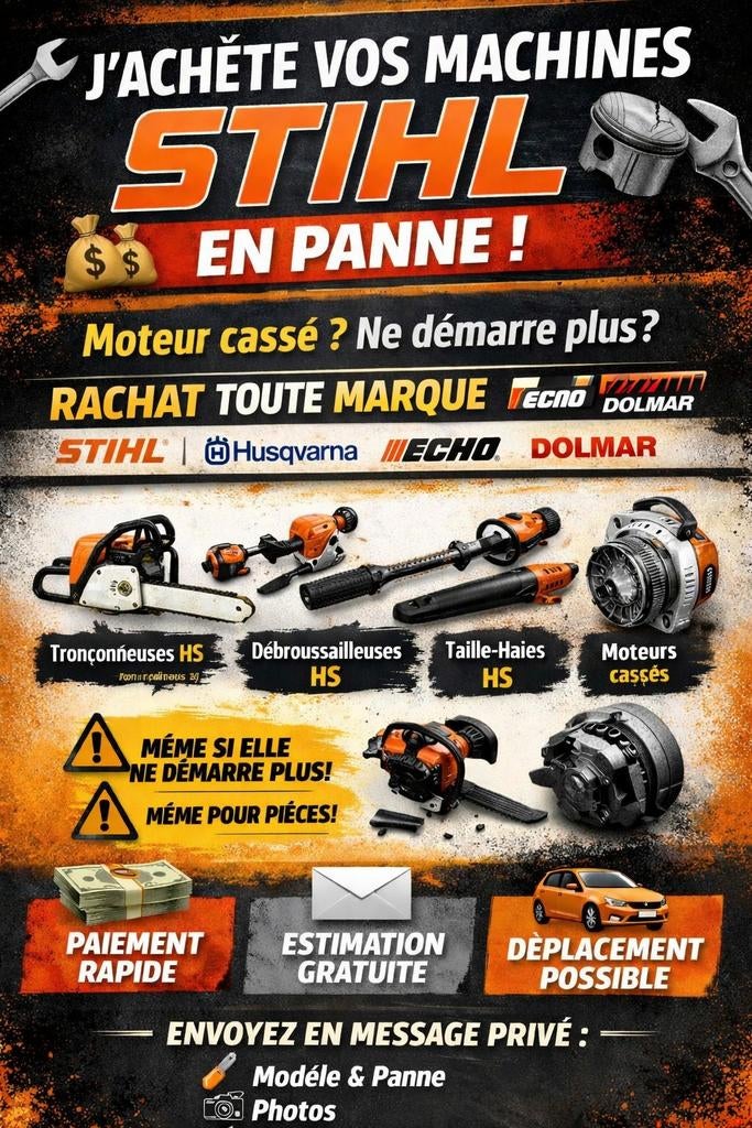 Stihl tronçonneuse