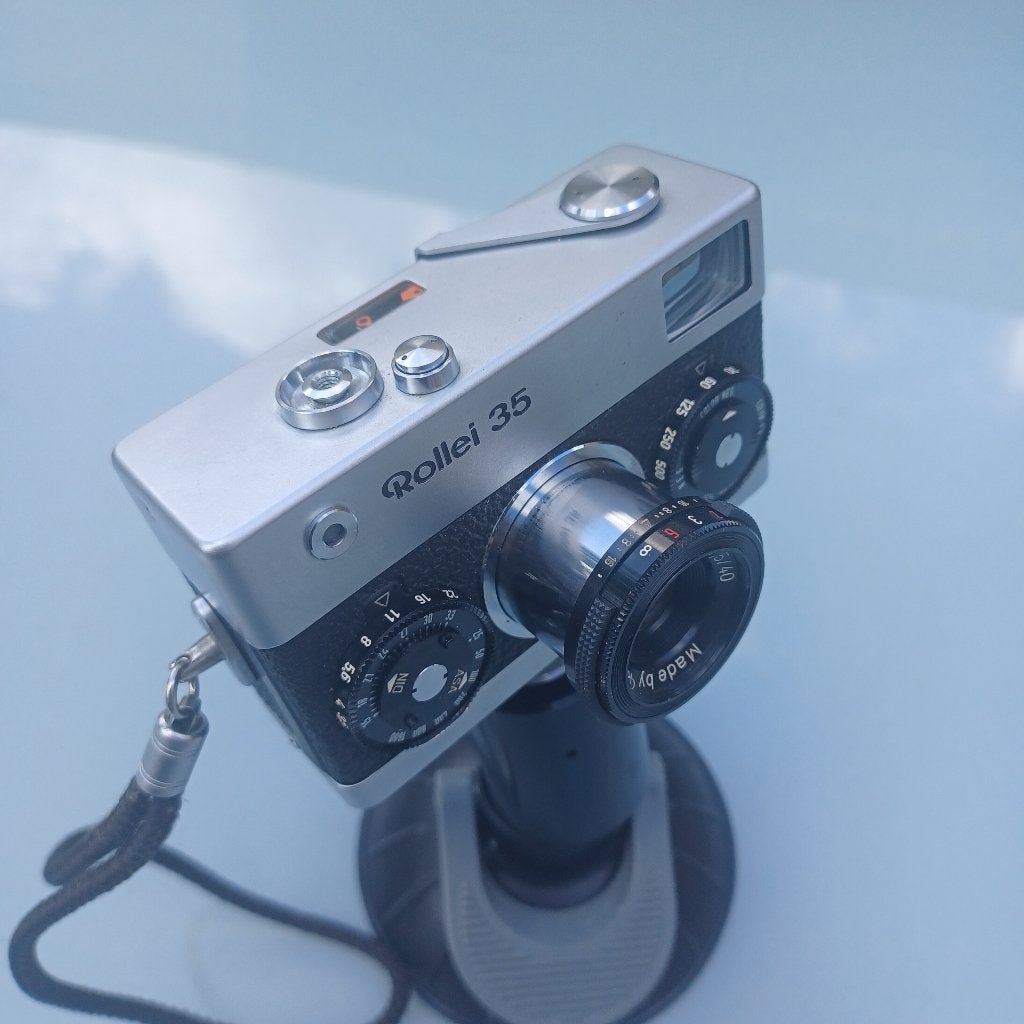 Rollei 35 — Tessar 40 mm f/3.5, TV, Hi-fi & Vidéo, Appareils photo analogiques, Enlèvement ou Envoi, Utilisé, Compact, Autres Marques