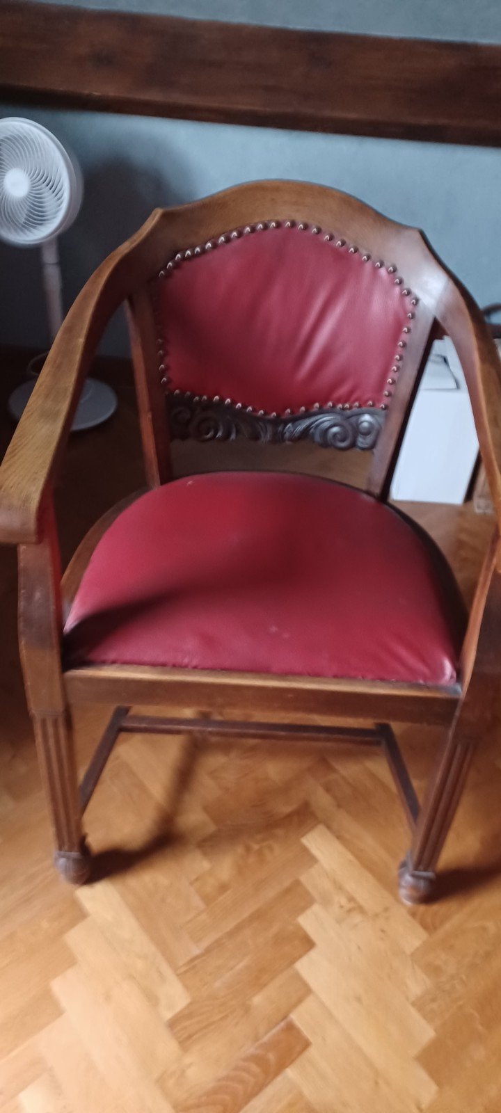 ancien fauteuil de bureau, Enlèvement
