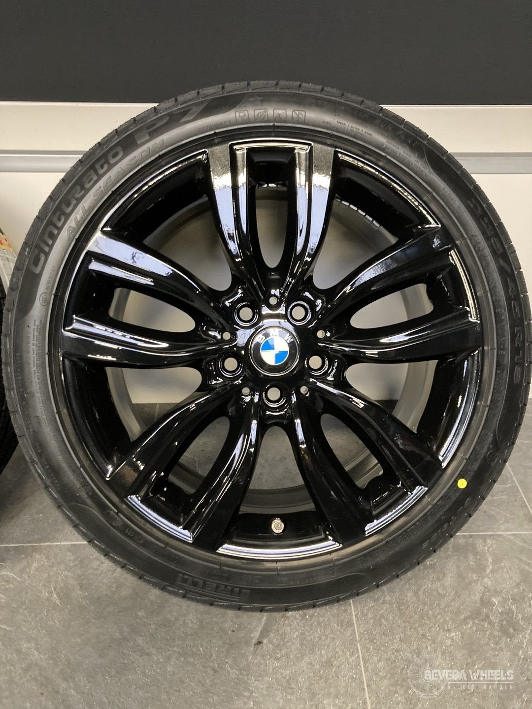 18” originele BMW 2 serie F45 F46 velgen + banden 5x112 485, Pneus et Jantes, 4 Saisons, Véhicule de tourisme, -
