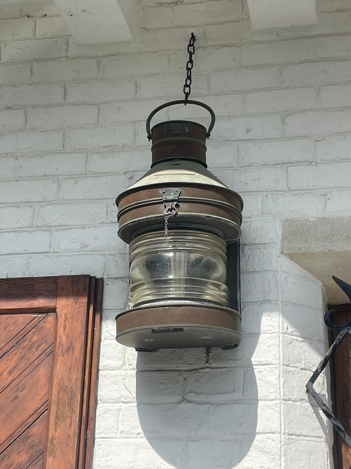 2 lampes fanal, Enlèvement, Utilisé, Métal