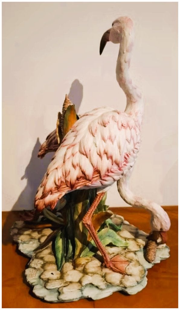 Vintage beeld van Flamingo's, Ophalen of Verzenden