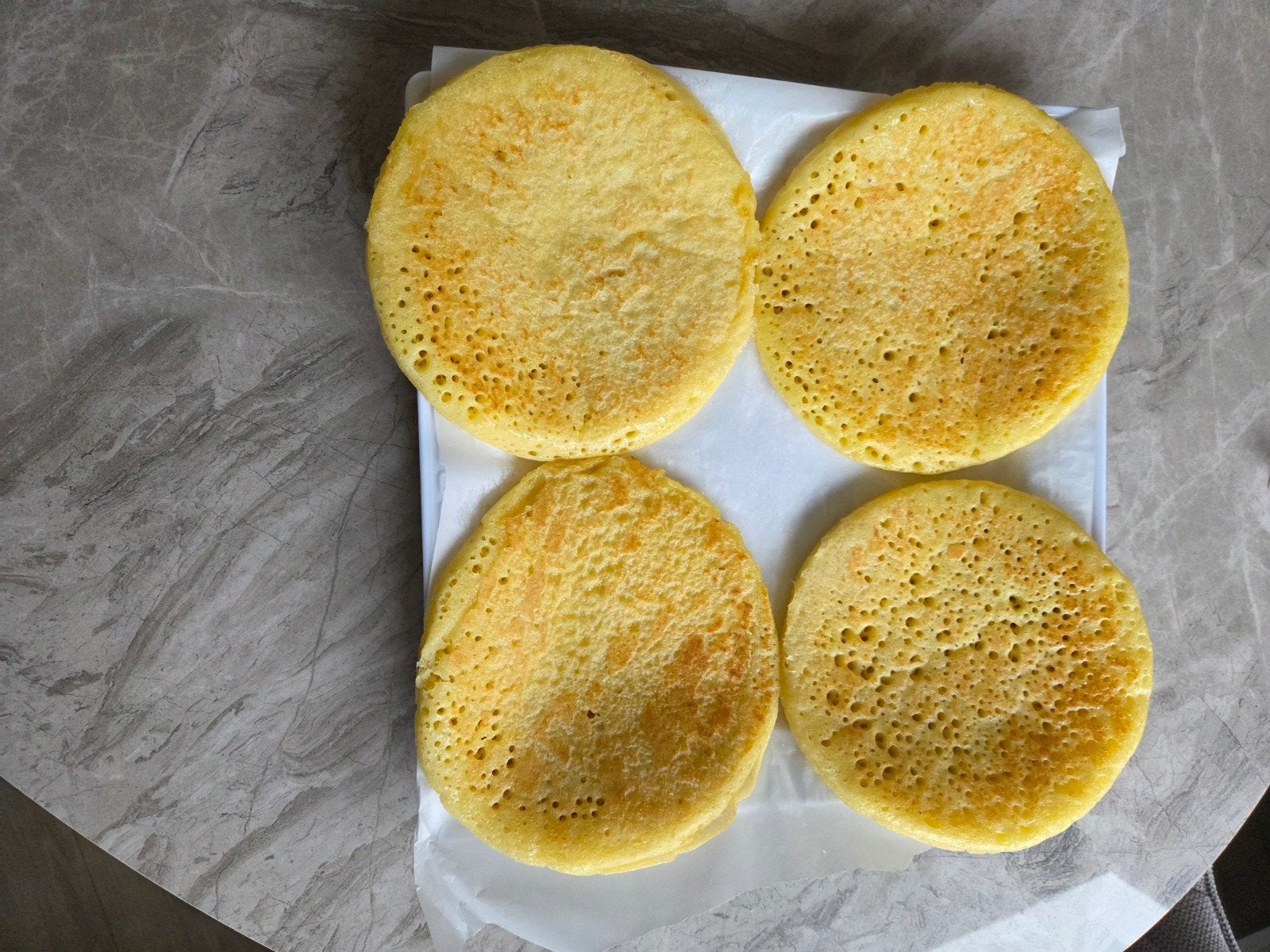 pancakes en  Marokkaanse pannenkoek en, Enlèvement