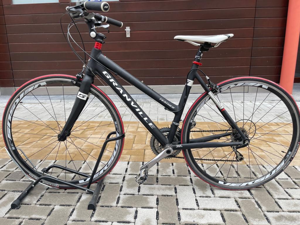 GRANVILLE FEATHER - carbon / shimano Tigra, Vélos & Vélomoteurs, Enlèvement, Comme neuf