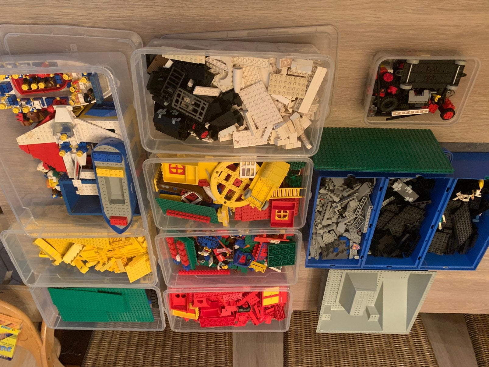 Lego bouwstenen, Ophalen, Gebruikt