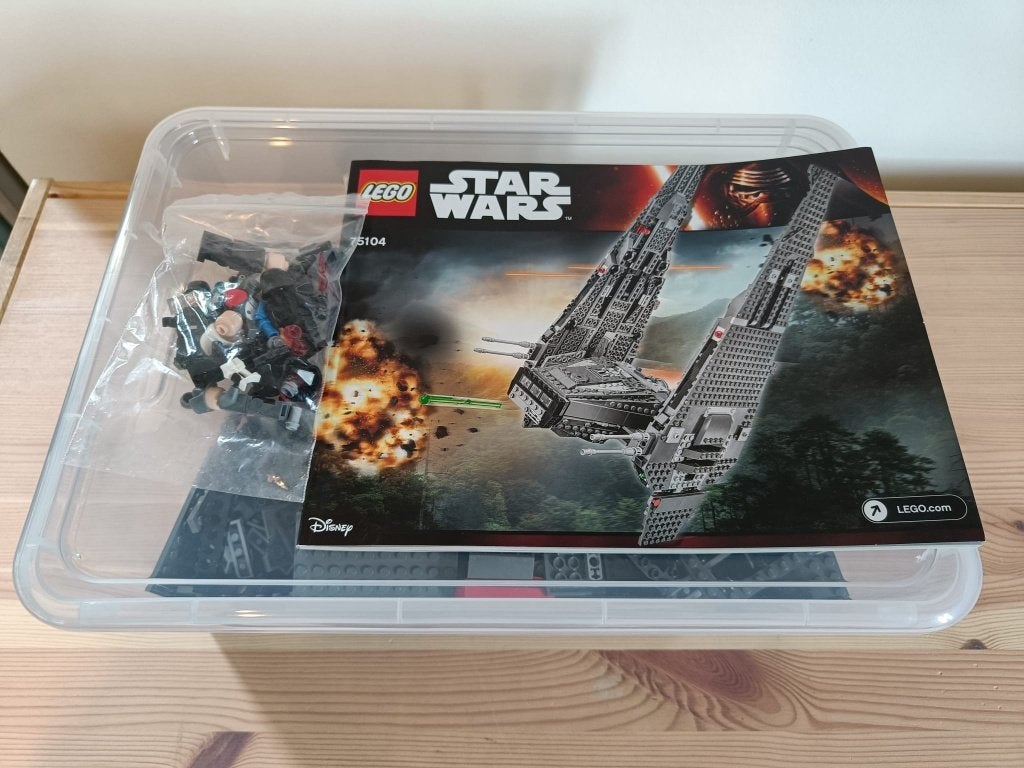 Lego 75104 - Kylo Ren's Command Shuttle, Compleet, Star Wars, Lego, Ophalen of Verzenden