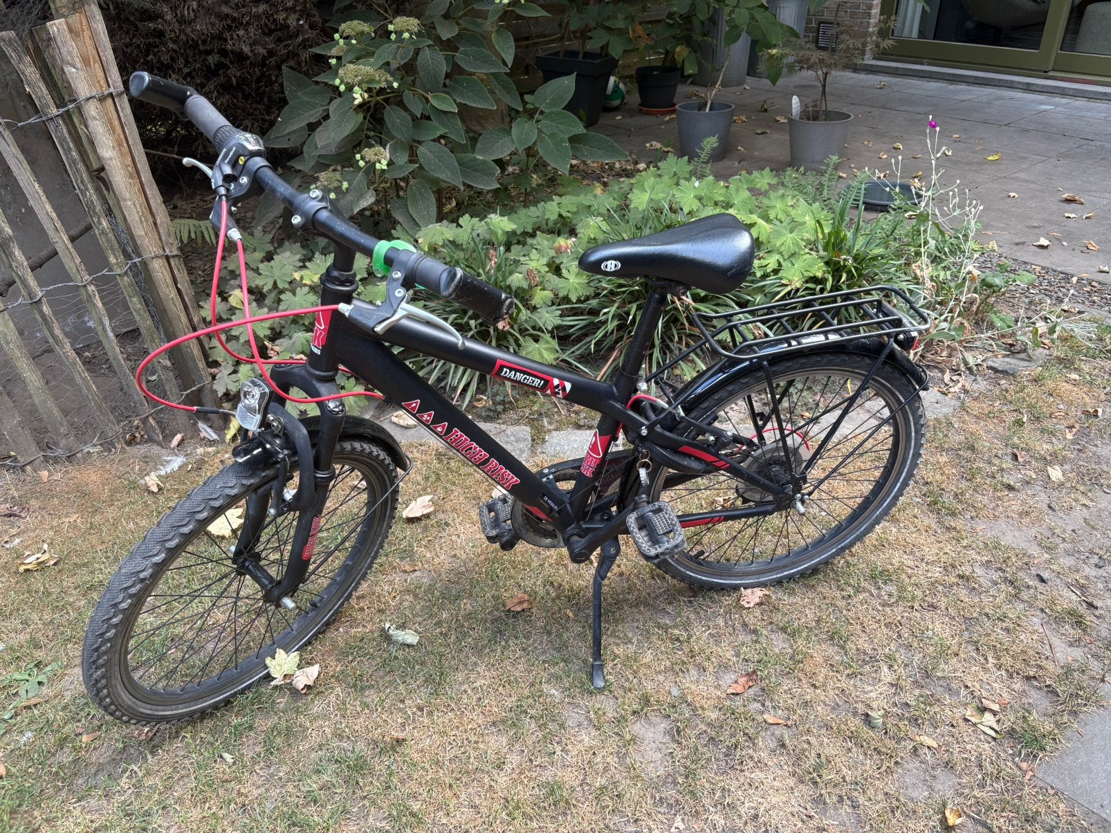 Jongsfiets Bikefun kids 22 inch, Ophalen, 22 inch, Gebruikt, Velgrem