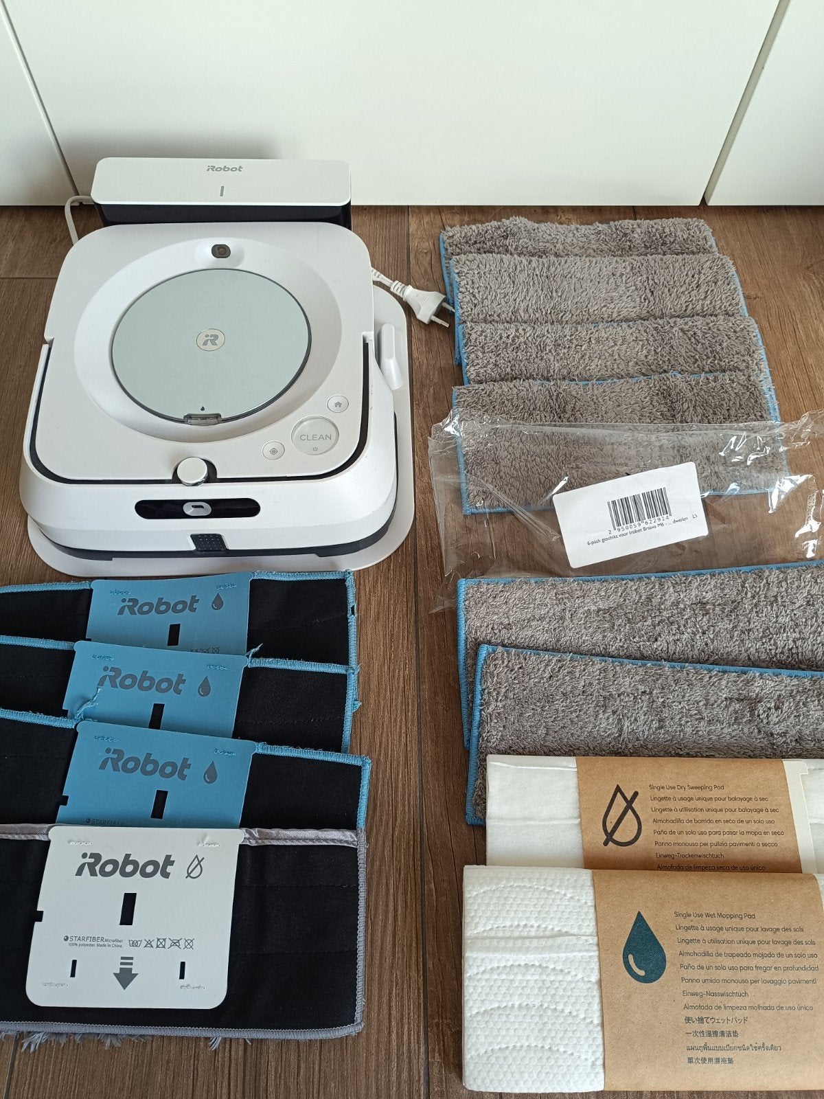braava jet m6 dweil robot iRobot, Ophalen of Verzenden, IRobot