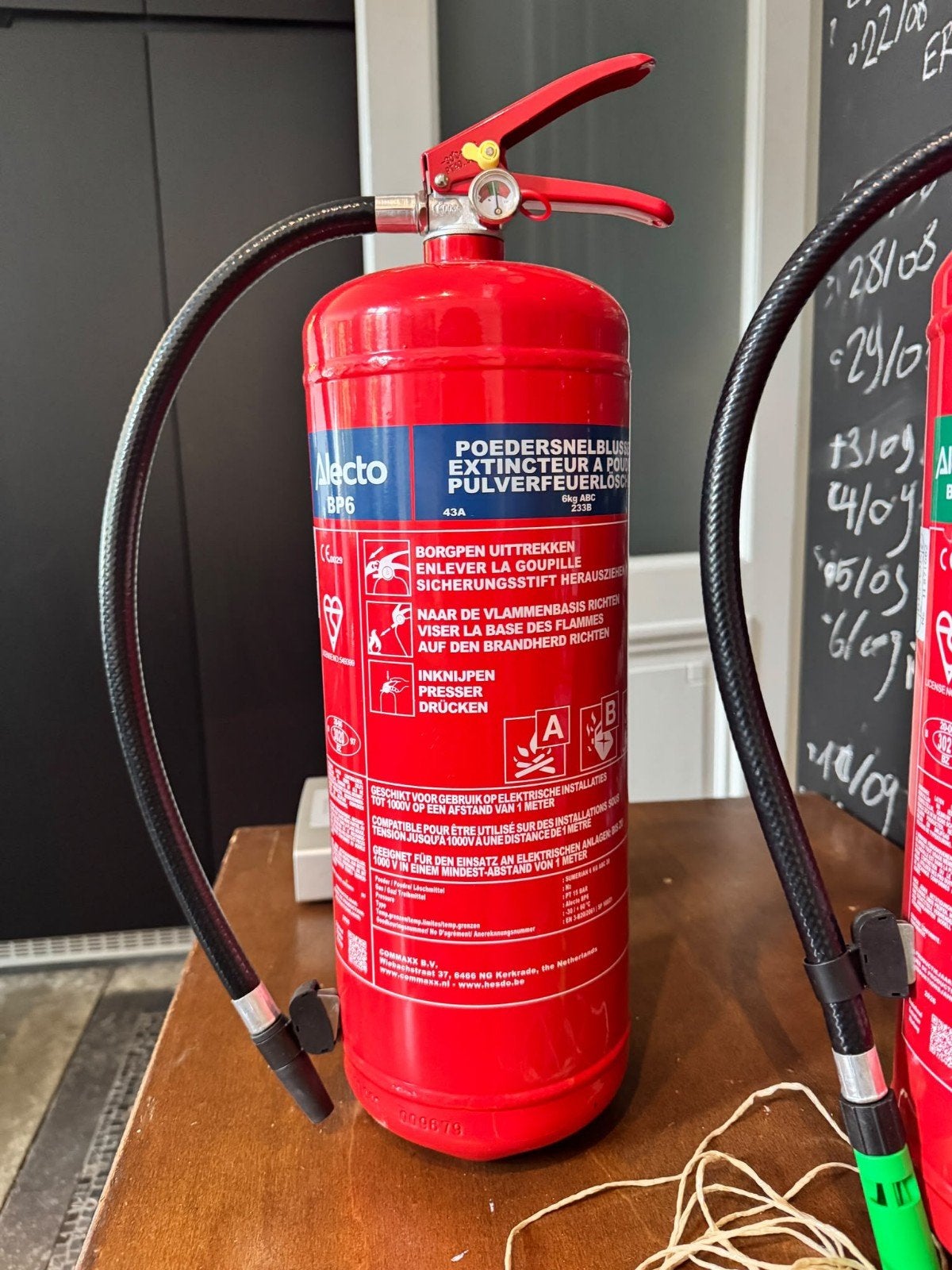 3x nieuwe brandblusser jaar 2026, Ophalen, Brandblusser