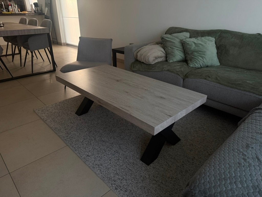 Salontafel WEBA te koop, Ophalen, 100 tot 150 cm, 50 tot 100 cm, Zo goed als nieuw