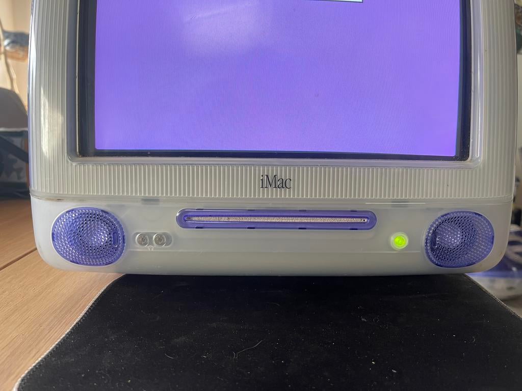 Apple iMac G3 « Grape » (violet) — Vintage, Enlèvement