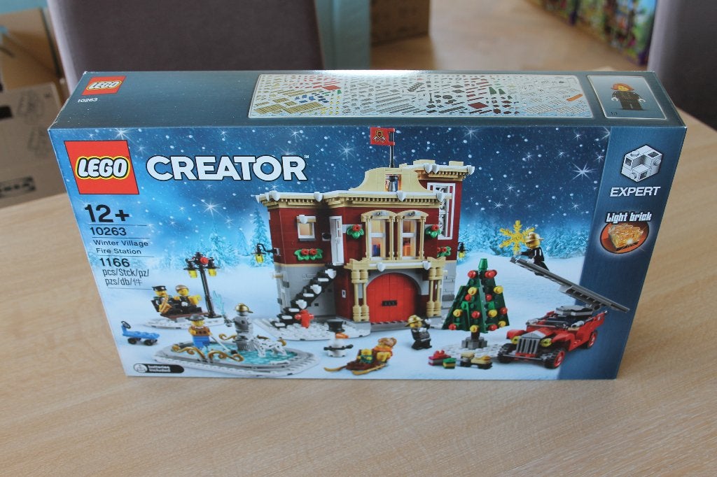 LEGO Creator Expert 10263 Winter Village Fire Station, Kinderen en Baby's, Lego, Nieuw, Ophalen of Verzenden, Ongeopend/sealed