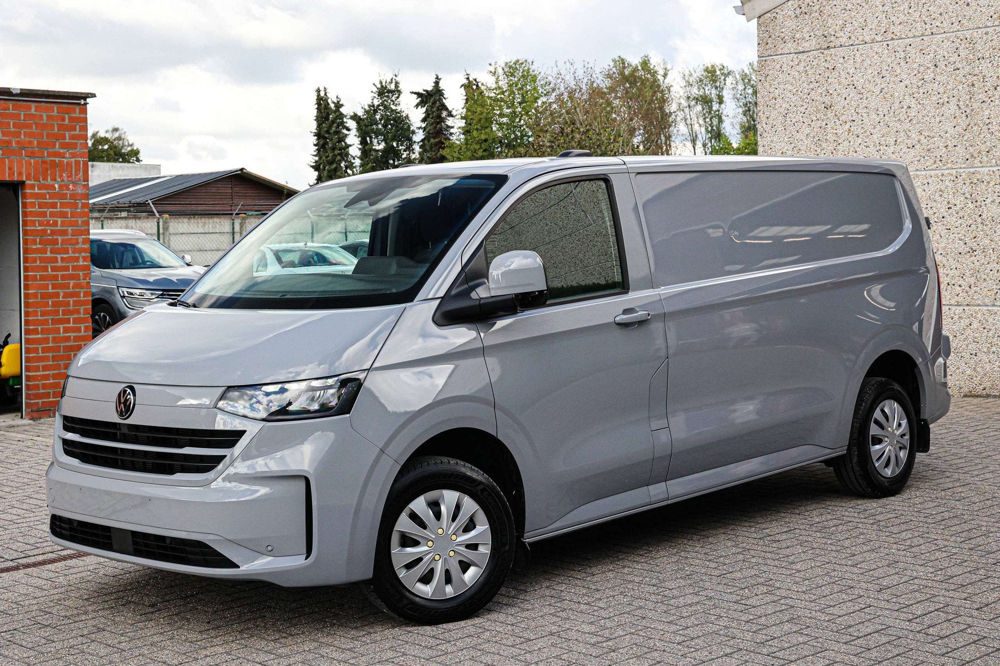 Volkswagen T7 Transporter ACHTERUITRIJCAMERA*AUTOMAAT*3-ZITP, Auto's, Stof, Gebruikt, Volkswagen, Bedrijf
