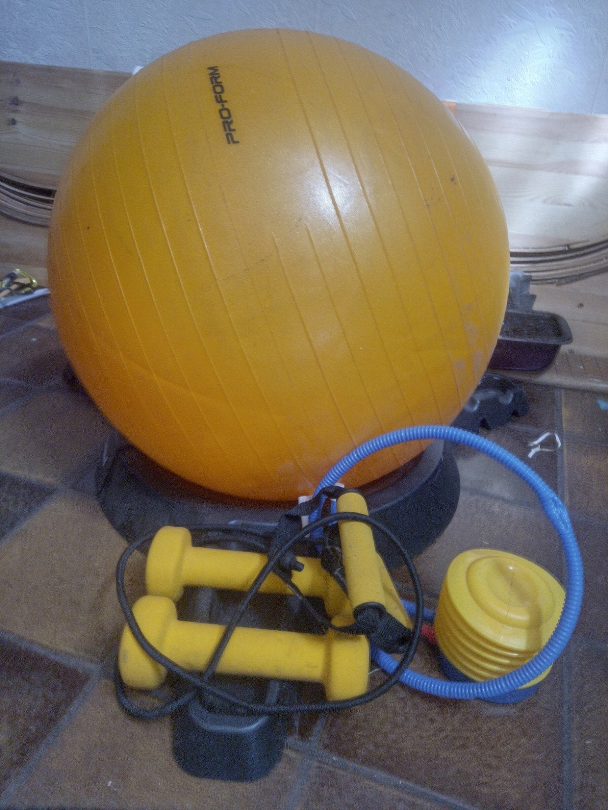 3-delig fitness set, Ophalen, Zo goed als nieuw