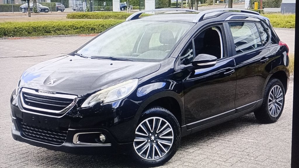 Peugeot 2008, mooie staat, vele opties!, Auto's, Peugeot, Voorwielaandrijving, Stof, Zwart, Bedrijf
