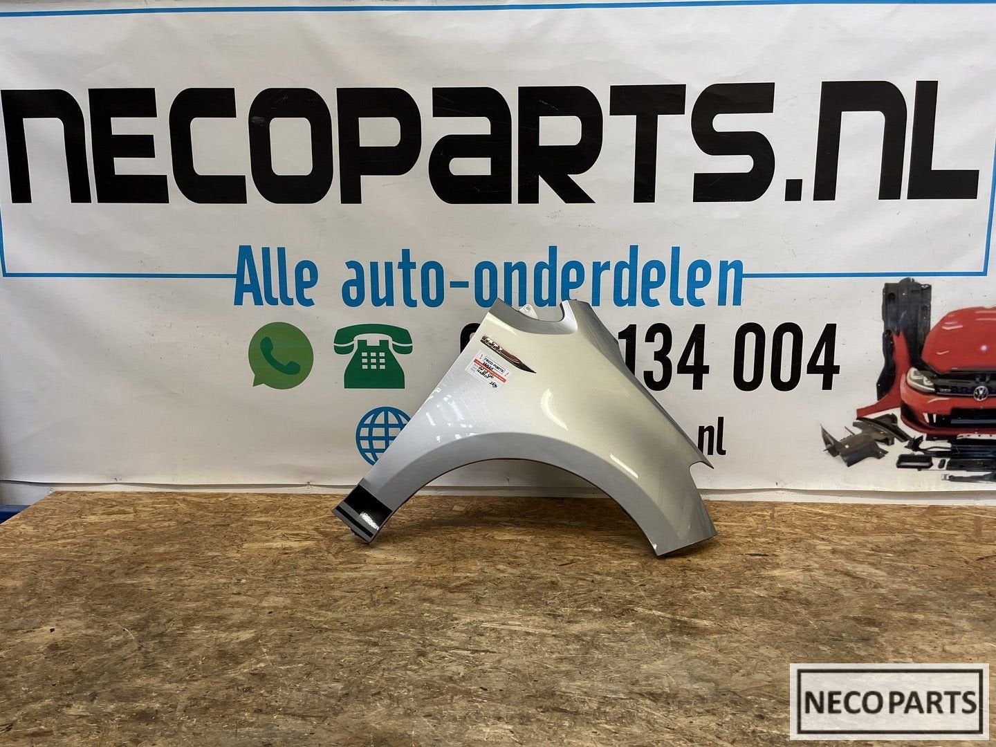 VOLKSWAGEN UP GTI ZIJSCHERM 1S08211F, Gebruikt, -, Volkswagen, -