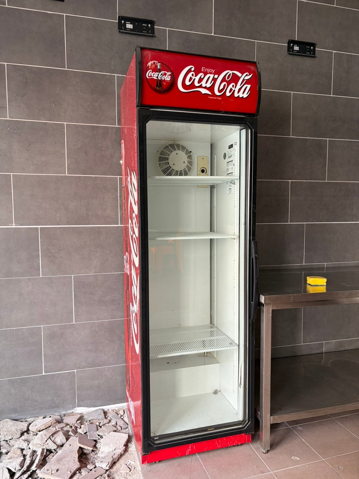 Coca Cola Koelkast, Ophalen, Gebruikt, Koelen en Vriezen