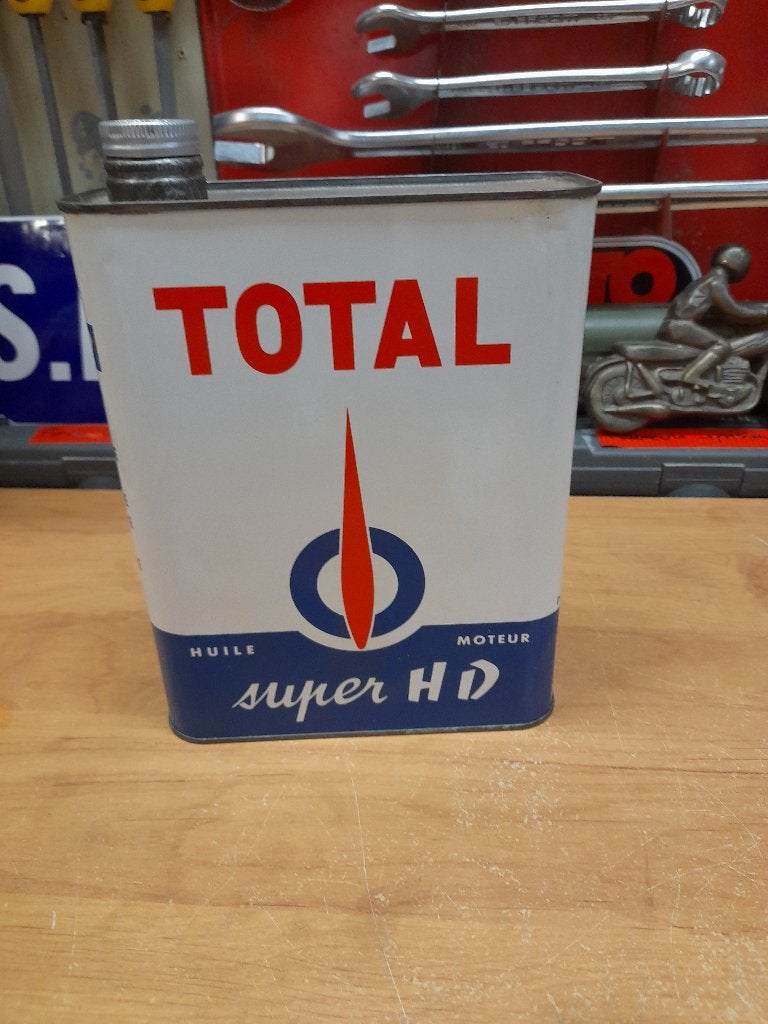 ancien bidon huile vide total super HD, Envoi, Utilisé, Autres types